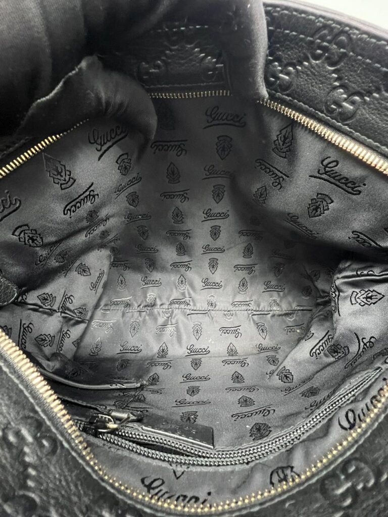 Guccissima Messenger Black SHW