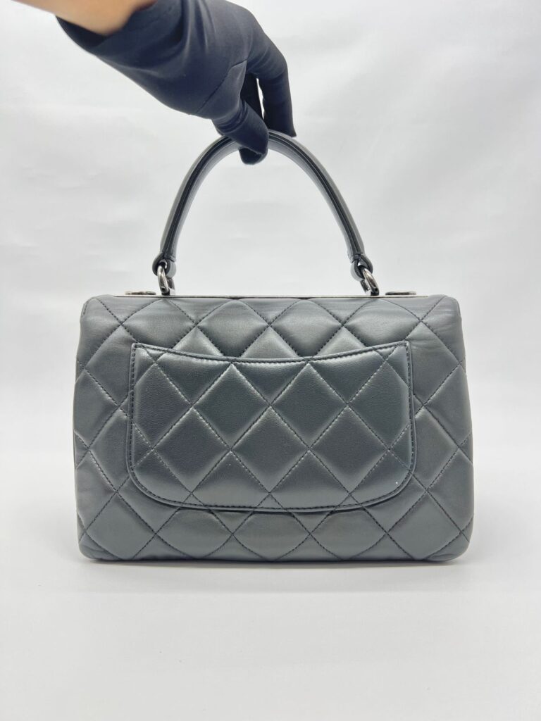 CC Trendy Lambskin Grey RHW