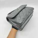 CC Trendy Lambskin Grey RHW