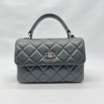 CC Trendy Lambskin Grey RHW