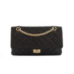 Reissue 226 Medium Crinkled Calfskin Black GHW