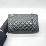 Reissue 226 Medium Crinkled Calfskin Black GHW