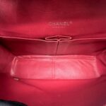 Jumbo Classic D Flap Caviar Red SHW