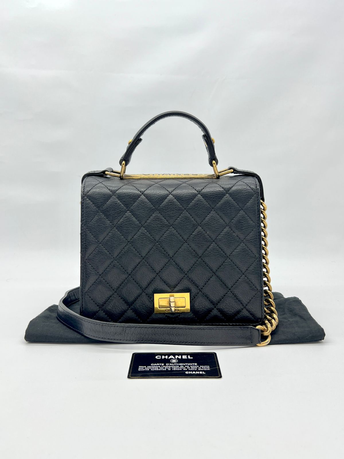 Reissue Top Handle Black GHW