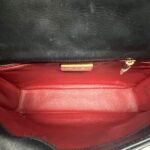 Flap Tangled Pearl Lambskin Black GHW