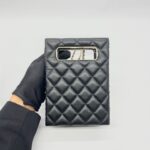 Chain Around Cut Out Handle Evening Caviar Black GHW