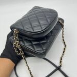 Side Pack Lambskin Black GHW