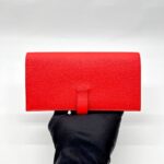 Bearn Long Wallet Epsom/Chevre Mysore Rouge Tomate GHW