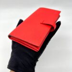 Bearn Long Wallet Epsom/Chevre Mysore Rouge Tomate GHW