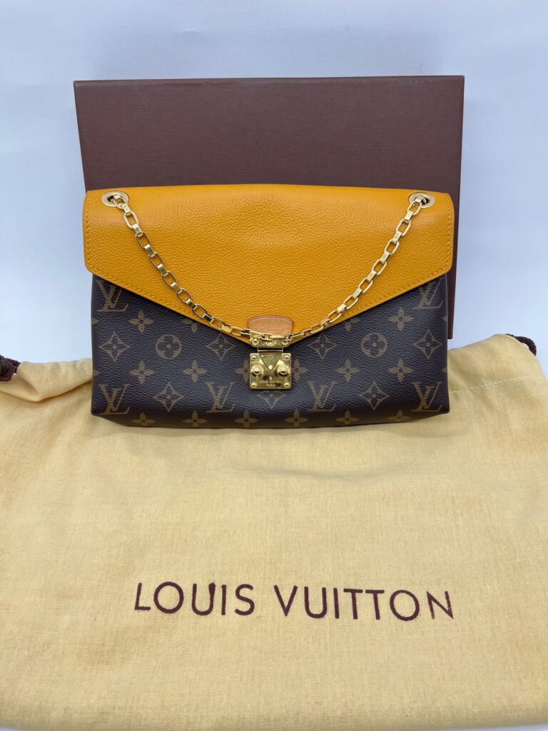 Pallas Chain Monogram Saffran GHW