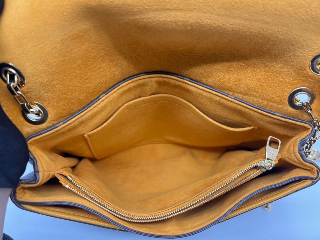 Pallas Chain Monogram Saffran GHW