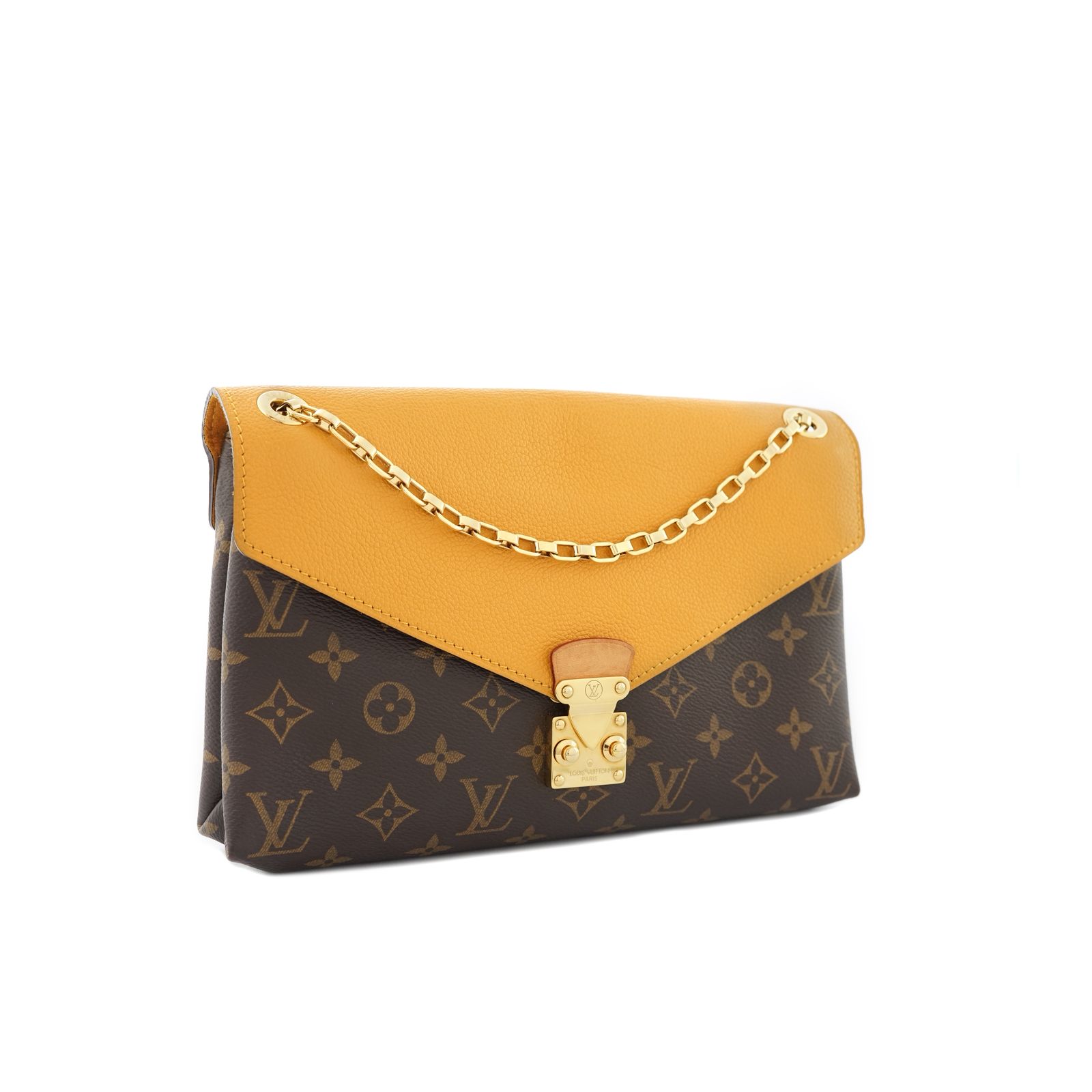 Pallas Chain Monogram Saffran GHW