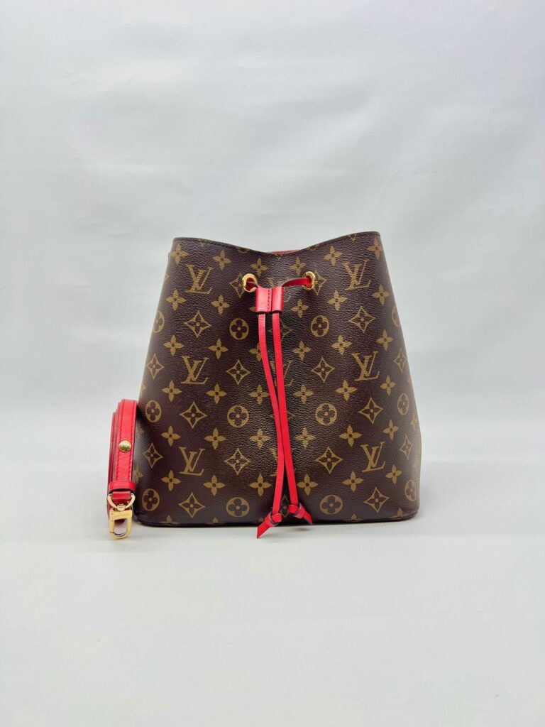 Neo Noe MM Monogram Red GHW