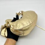 Le Cagole Xs Agneau Gold GHW Diamond