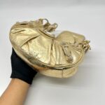 Le Cagole Xs Agneau Gold GHW Diamond