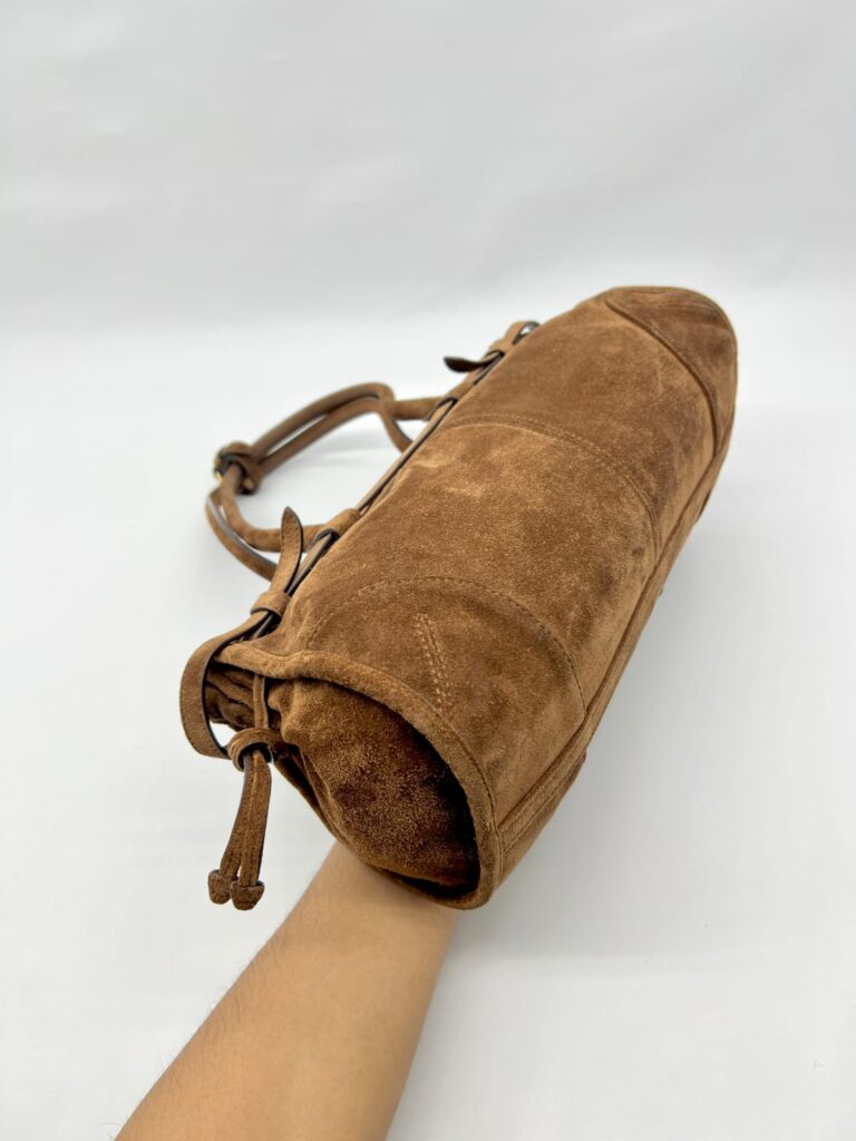 Bonnie Medium Suede Scamosciato Cacao GHW