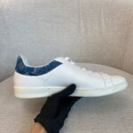 Luxembourg Sneaker White Monogram Denim