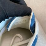 Luxembourg Sneaker White Monogram Denim