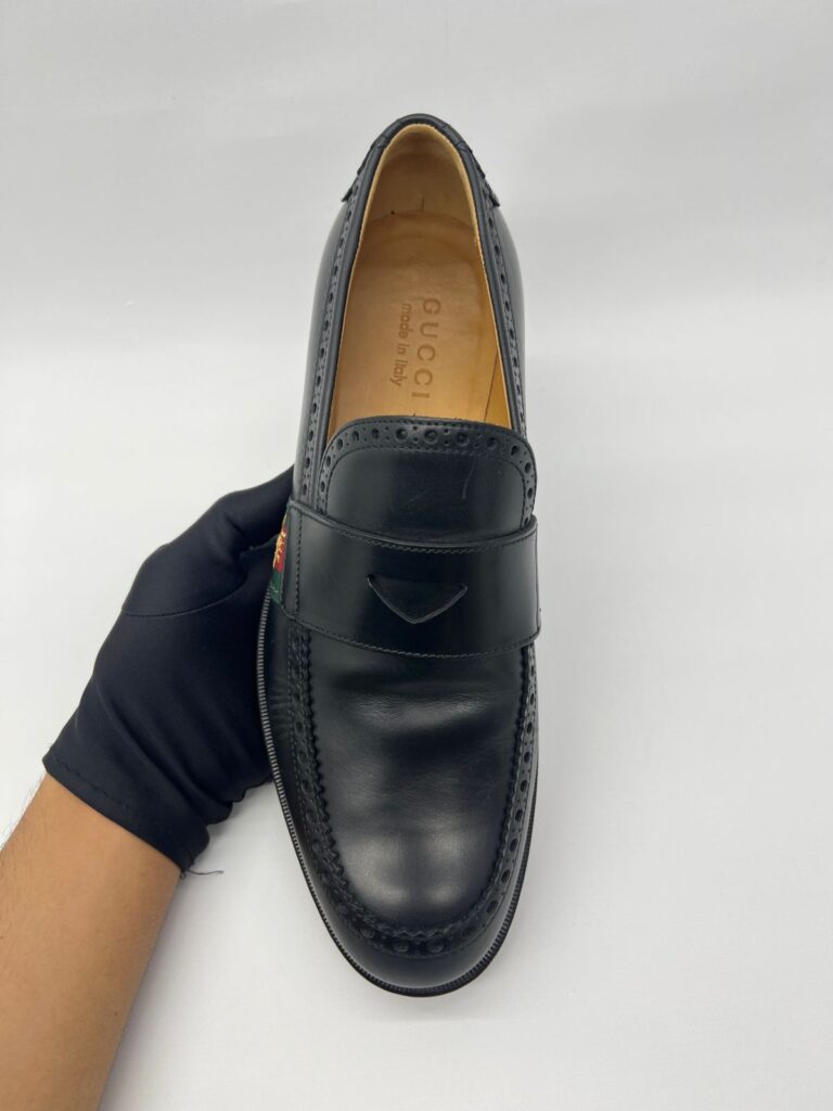Loafer Leather Brogue Black