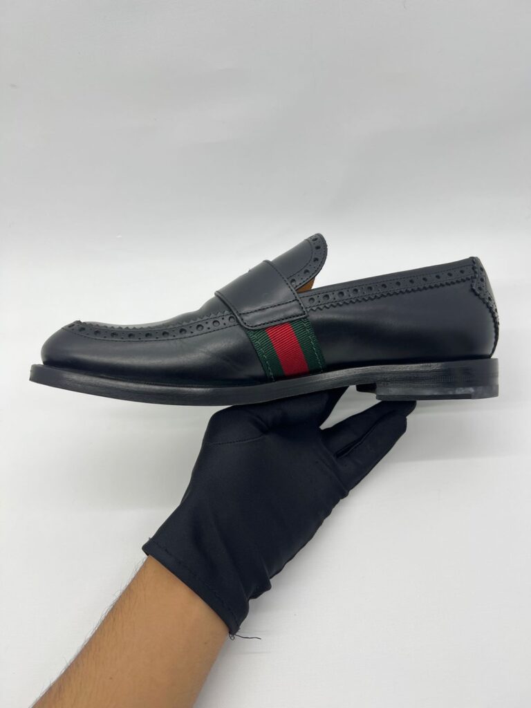 Loafer Leather Brogue Black