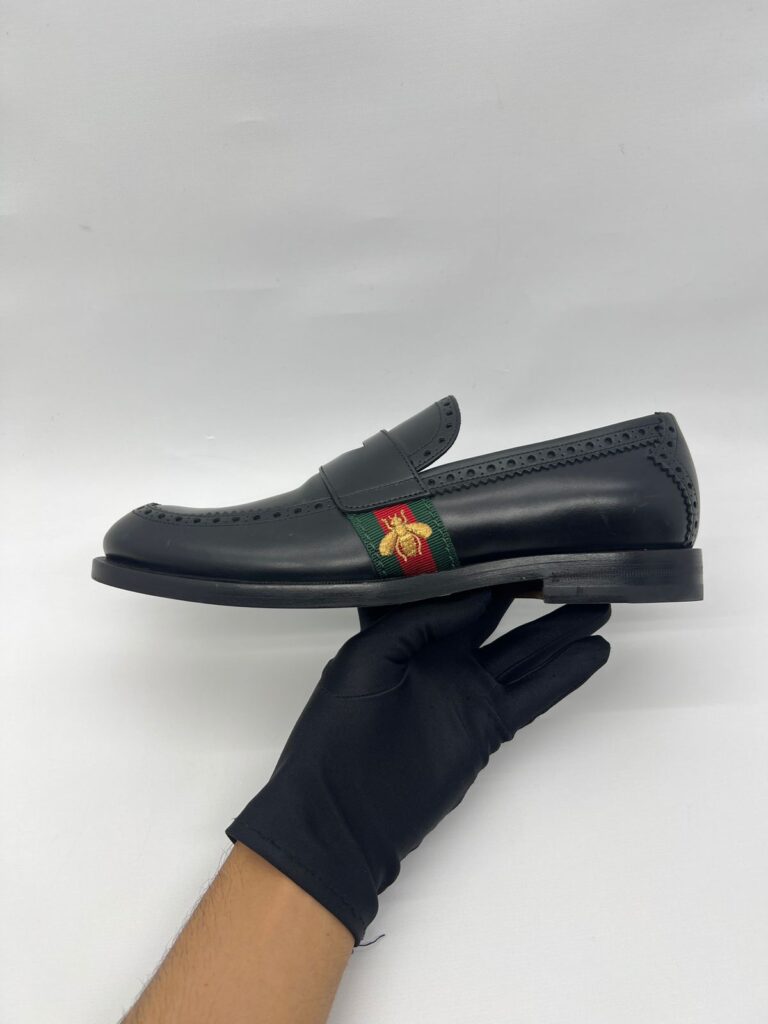 Loafer Leather Brogue Black