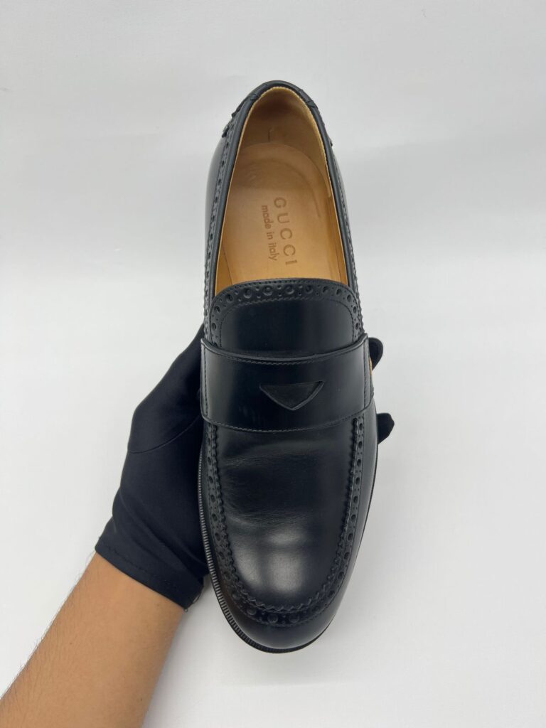 Loafer Leather Brogue Black