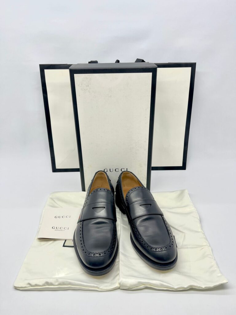 Loafer Leather Brogue Black