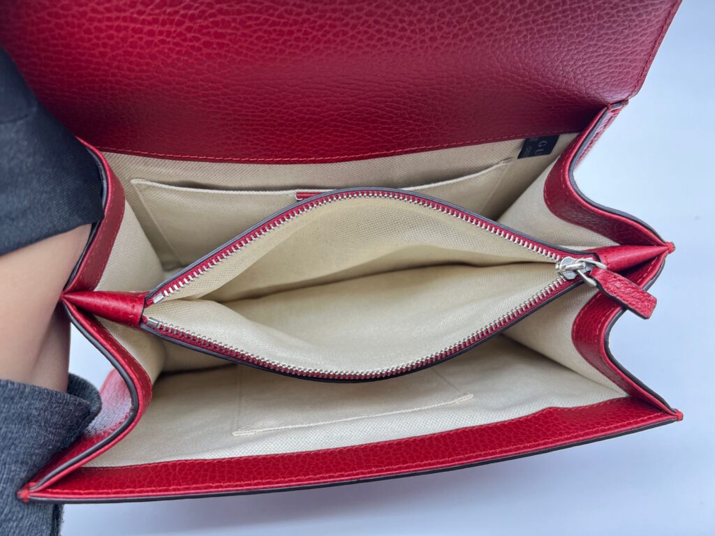 Dionysus Top Handle Bamboo Grained Red SHW