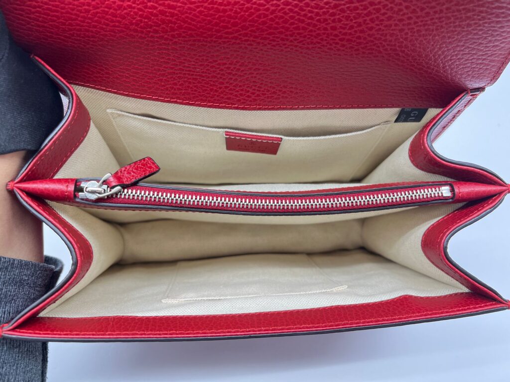 Dionysus Top Handle Bamboo Grained Red SHW