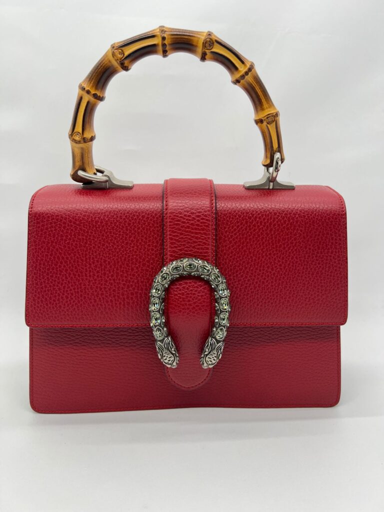 Dionysus Top Handle Bamboo Grained Red SHW