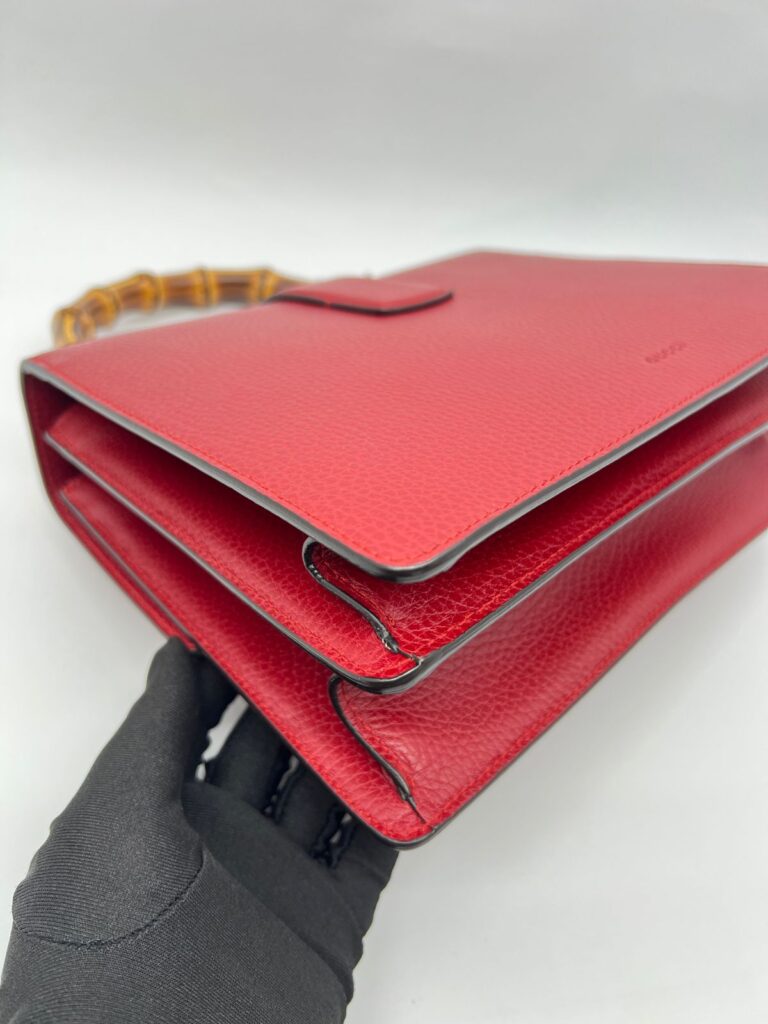 Dionysus Top Handle Bamboo Grained Red SHW