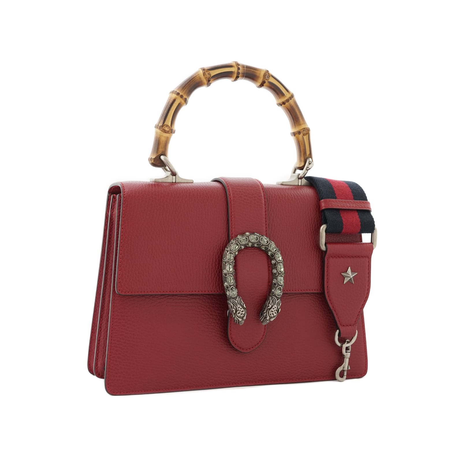 Dionysus Top Handle Bamboo Grained Red SHW