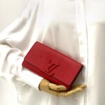Louise Wallet Epi Red SHW