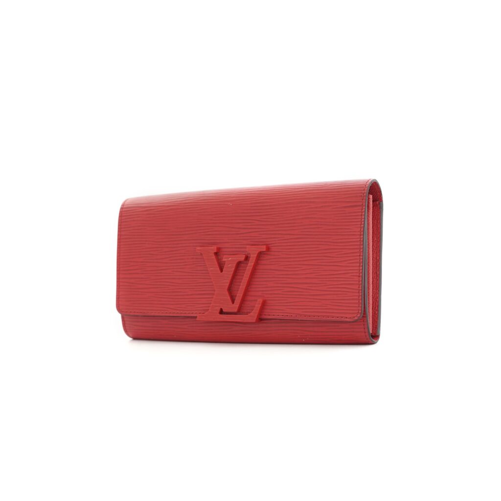 Louise Wallet Epi Red SHW