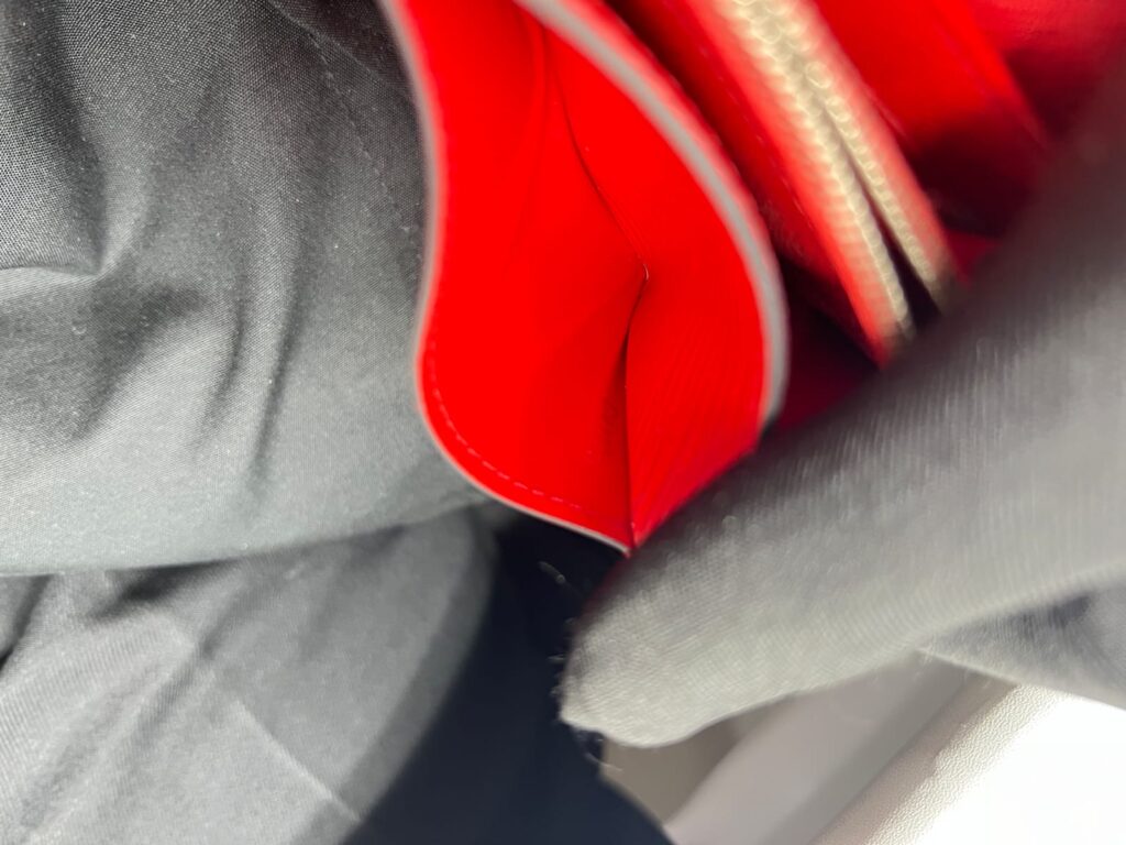 Louise Wallet Epi Red SHW