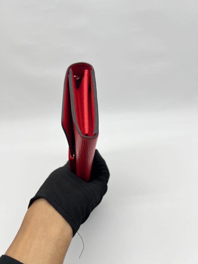 Louise Wallet Epi Red SHW