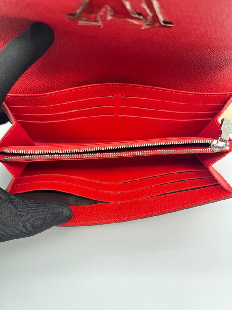 Louise Wallet Epi Red SHW