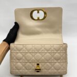 Caro Medium Cannage Powder Beige GHW