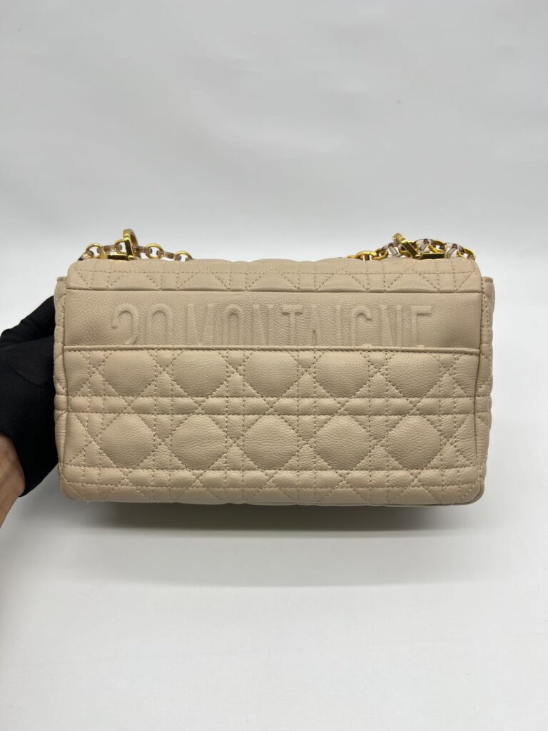 Caro Medium Cannage Powder Beige GHW