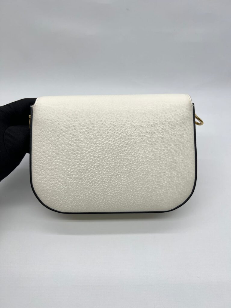 Horsebit Mini Bag X Adidas Leather White Black GHW