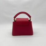 Capucines Mini Taurillon Red Scarlett GHW
