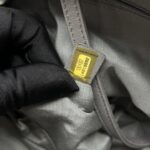 Shoulder Zip Tweed On Stitch Nylon Black Quilted SHW