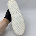 Minnea Sneakers High Suede Fur Black Monogram