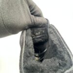 Minnea Sneakers High Suede Fur Black Monogram