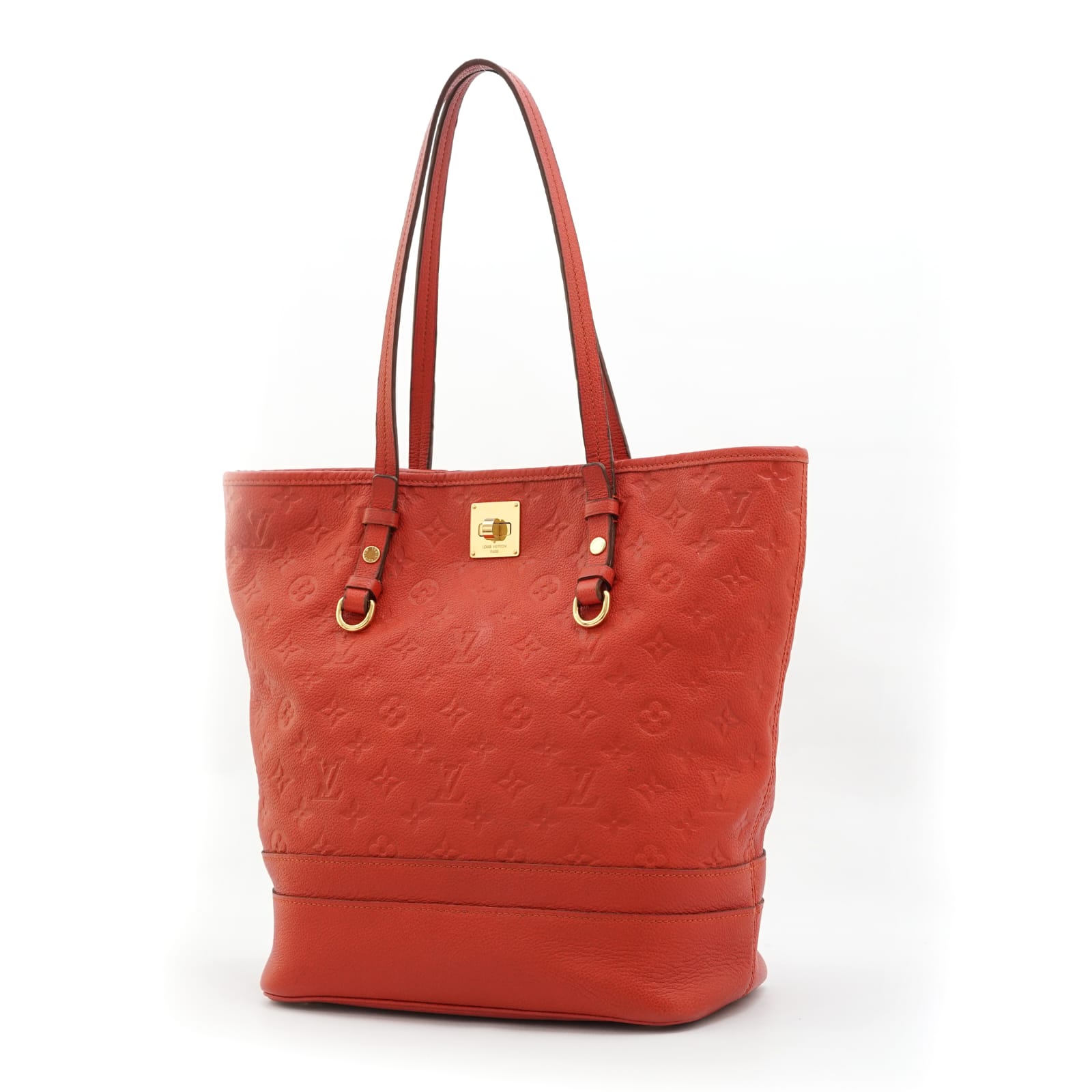 Citadine Monogram Empreinte Orient Coral GHW