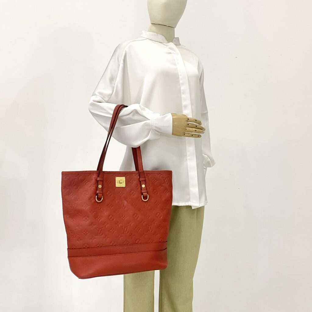 Citadine Monogram Empreinte Orient Coral GHW