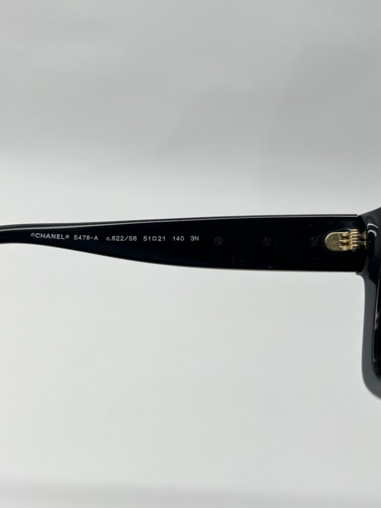 Sunglasses Coco Charms Black With Pearl GHW