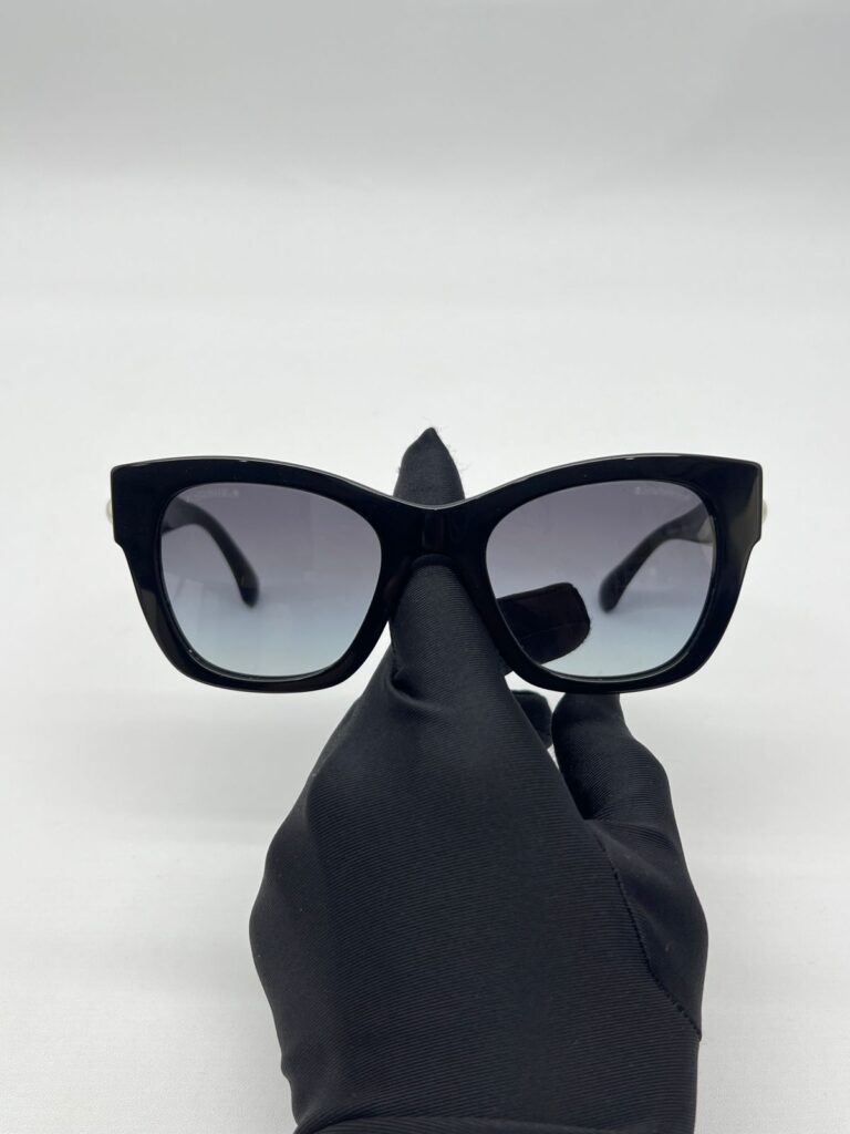 Sunglasses Coco Charms Black With Pearl GHW