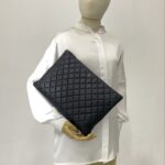 O Case Quilted Black Caviar RHW