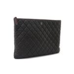 O Case Quilted Black Caviar RHW